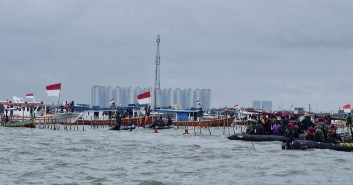Pesan Warga Pesisir ke TNI AL Usai Pagar Laut Dibongkar: Kalau Ada Kabar dari Nelayan Langsung Ditanggapi
