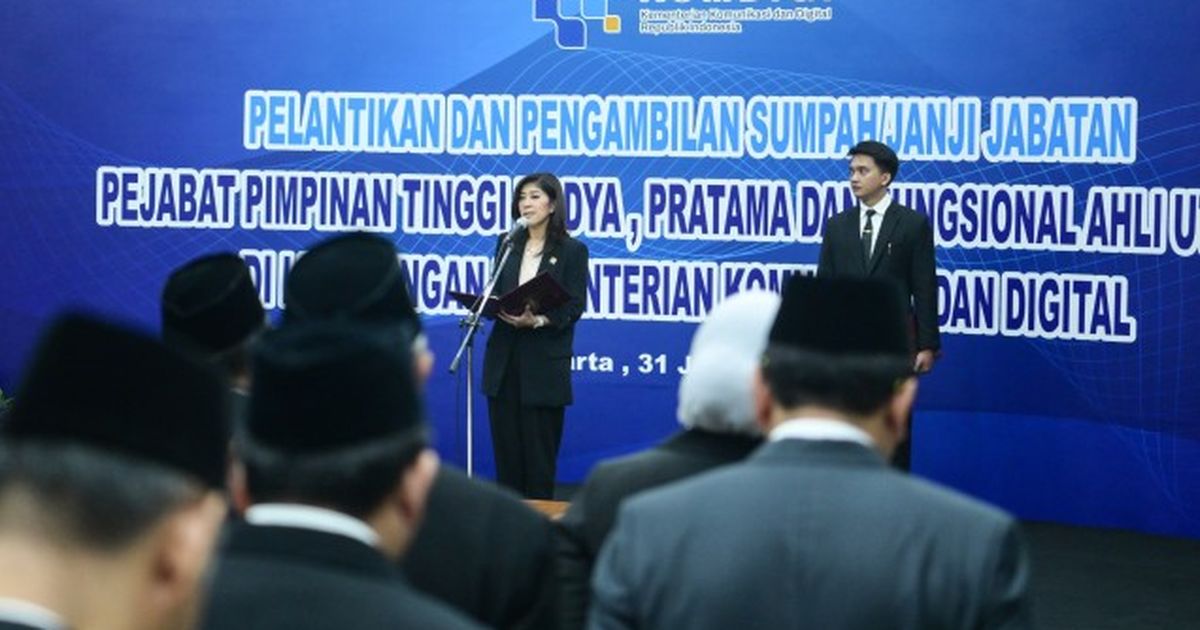 Reformasi Birokrasi, Menkomdigi Rotasi 80% Pimpinan Tinggi Pratama