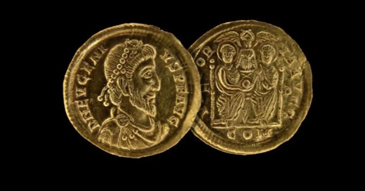 Arkeolog Temukan 141 Koin Emas Berusia 1.600 Tahun, Bergambar Sembilan Kaisar Romawi