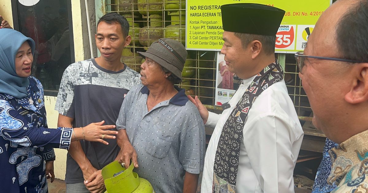 Pj Gubernur Jakarta Temukan Masih Ada Pangkalan Jual Gas LPG 3 Kg di Atas Tarif Eceran Tertinggi