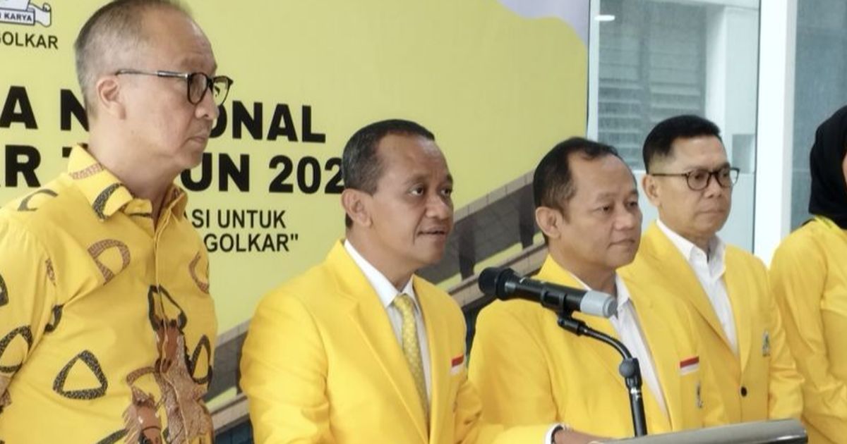 Mikrofon Mati di Pembukaan Rakernas Golkar, Bahlil: Jangan-jangan Ada yang Belum Dapat Gas
