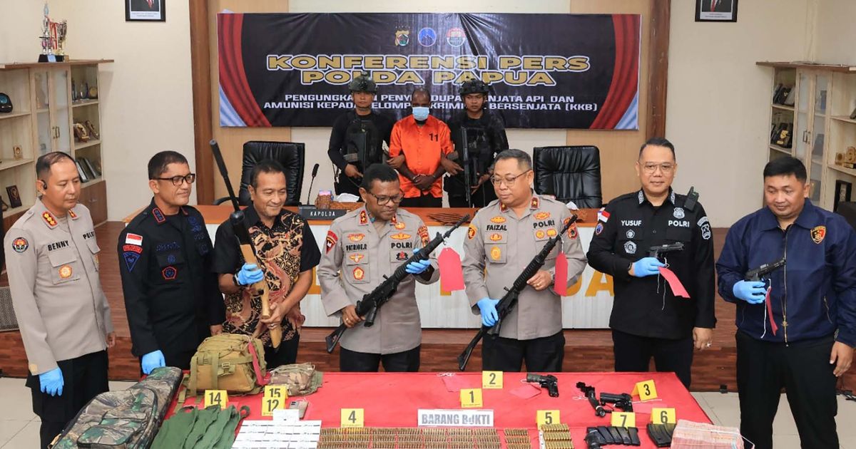 VIDEO: Satgas Damai Cartens Gagalkan Penyelundupan Amunisi & Senjata Buat KKB Papua Rp1,3 Miliar