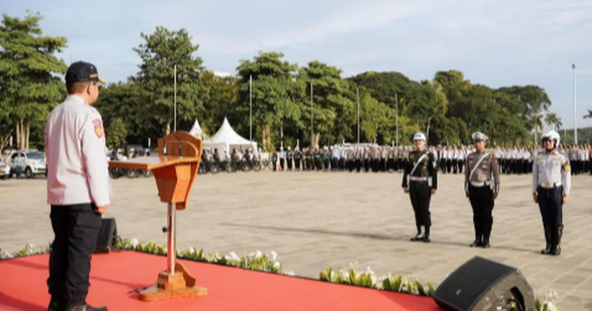 Pramono Pimpin Apel Operasi Lintas Jaya, Siapkan Pengamanan Mudik Lebaran