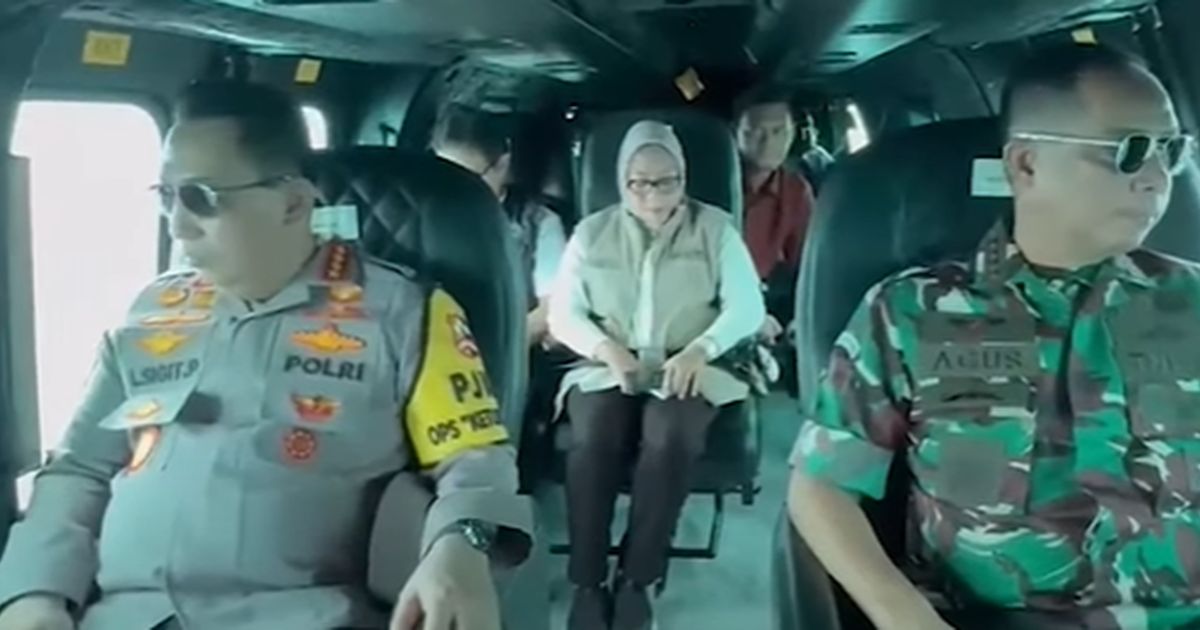 Duet Jenderal Gahar Kapolri Listyo & Panglima TNI Agus di Helikopter, Patroli Cek Jalur Mudik Ditemani Menteri Eks Tangan Kanan Jokowi