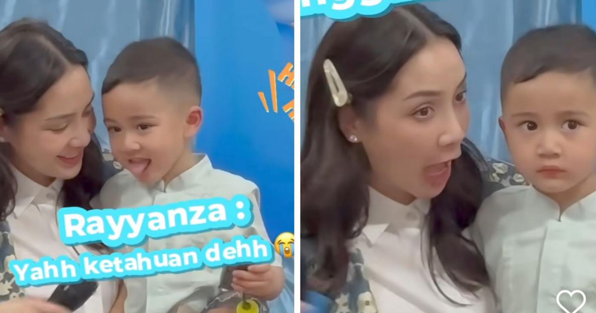 Rayyanza Keliru saat Ditanya Soal Puasa, Ekspresi Nagita Jadi Sorotan