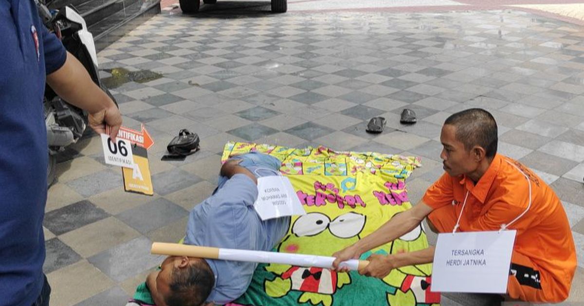 Akhir Tragis Driver Ojol di Bekasi Dibunuh Teman Masa Kecil, Rekonstruksi Ungkap Fakta Mengejutkan