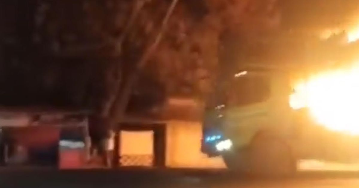 Detik-Detik Truk Angkut 46 Motor Baru Ludes Terbakar di Sumut, Ternyata Ini Penyebabnya