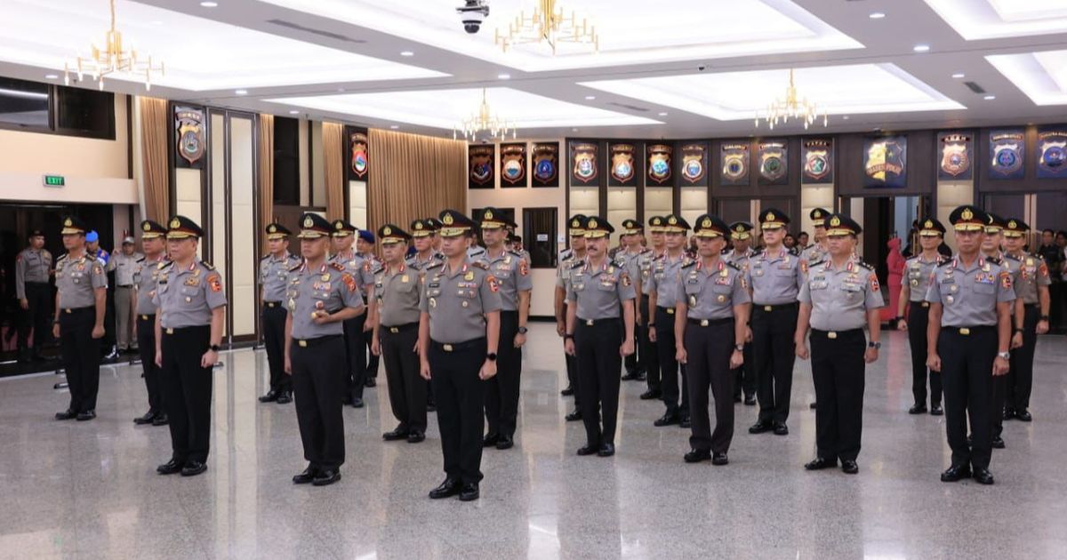 Kapolri Pimpin Kenaikan 38 Perwira Tinggi, Dua Promosi Jenderal Bintang Tiga