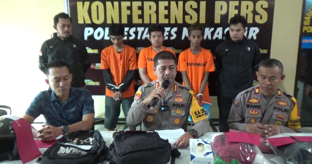 Tiga Pelempar Molotov Poslantas Ditangkap, Motif Ingi Bikin Rusuh di Makassar