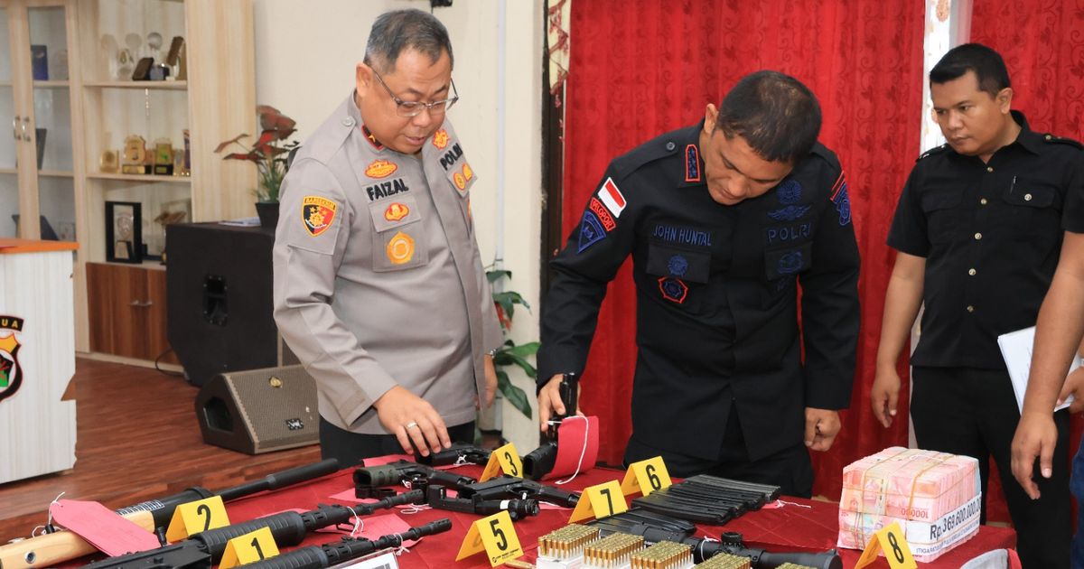 Satgas Ops Damai Cartenz-2025 Gagalkan Penyelundupan Senjata Senilai 1,3 Miliar ke KKB di Puncak Jaya