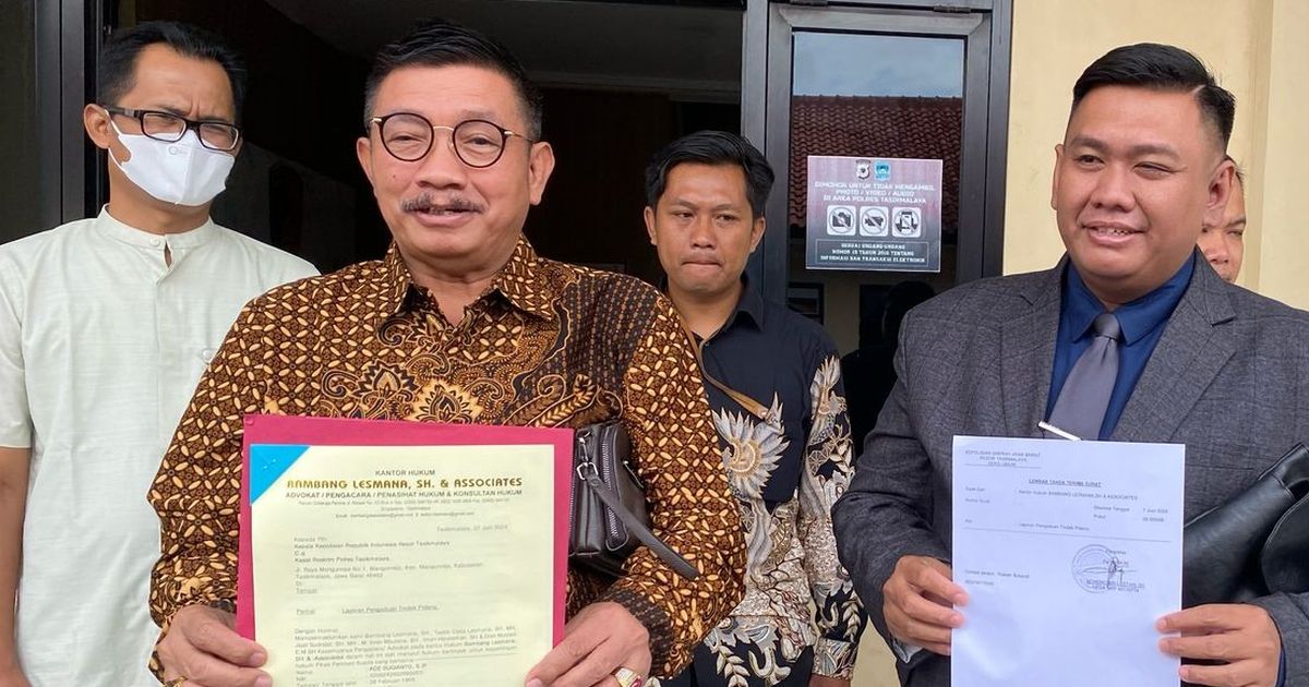 Bupati Tasikmalaya Laporkan Wakilnya Terkait Dugaan Pemalsuan Surat dan Stempel Resmi