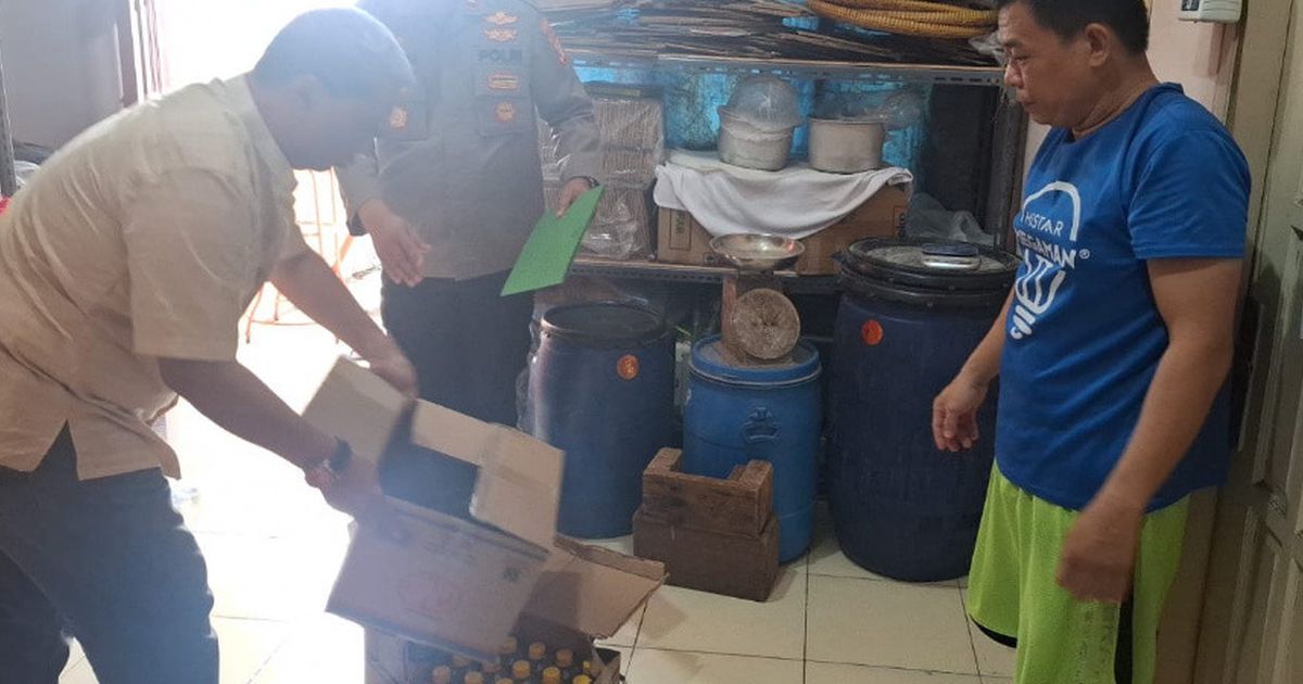 Kronologi Penggerebekan Pabrik Ciu di Tangerang, Omzet Puluhan Juta Rupiah