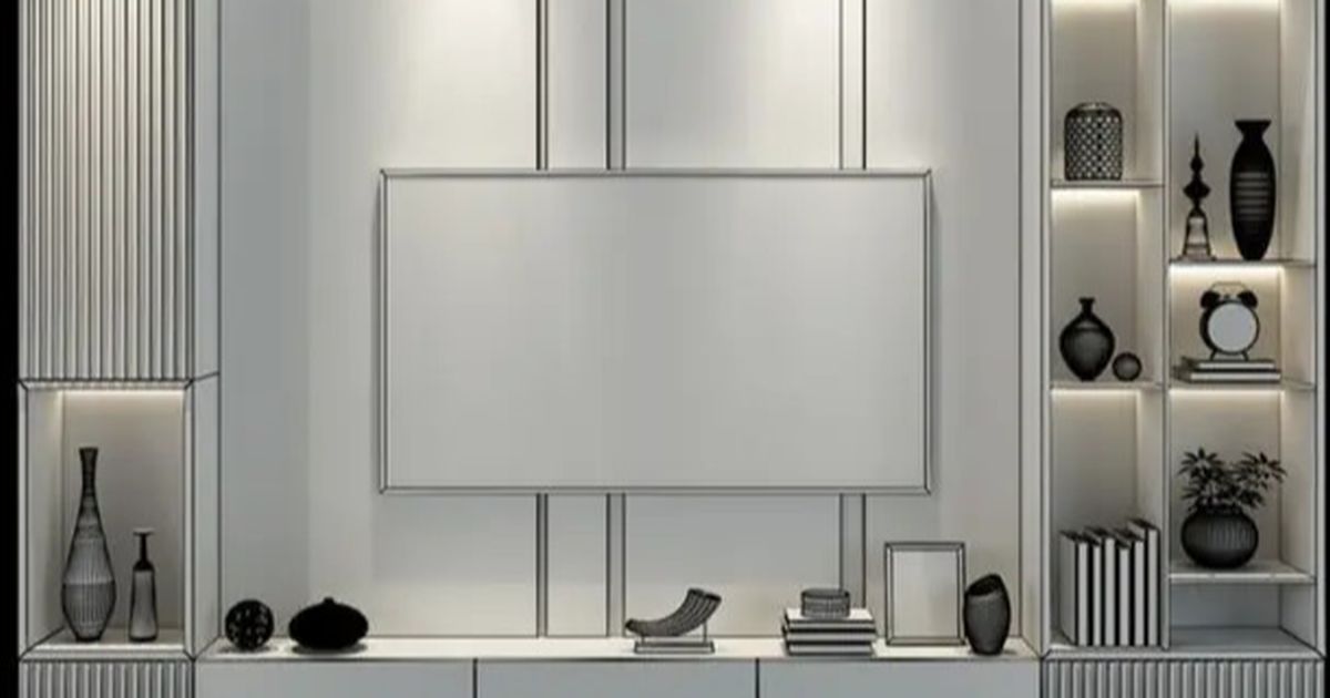 Desain Sekat Ruangan Minimalis Modern 2 Muka untuk Rumah