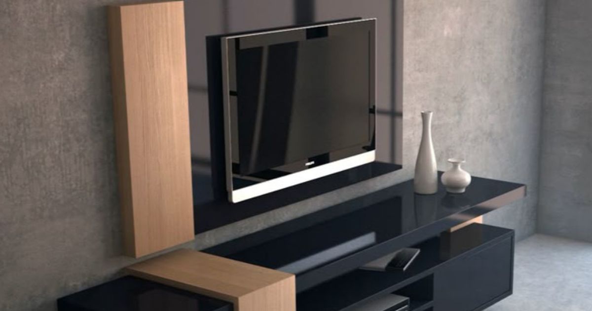 Model Rak TV Minimalis Terbaru untuk Ruang Keluarga Modern