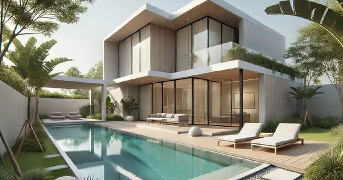 Desain Rumah Minimalis 2 Lantai Mewah untuk Hunian Modern