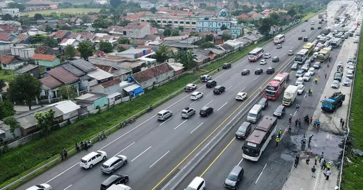 Libur Paskah, Jasa Marga Terapkan Contraflow Tol Jagorawi Arah Puncak Pagi Ini
