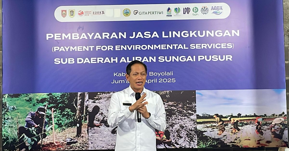 Menteri Hanif Fasiol Keluarkan Aturan Pembayaran Jasa Lingkungan, Begini Bunyinya