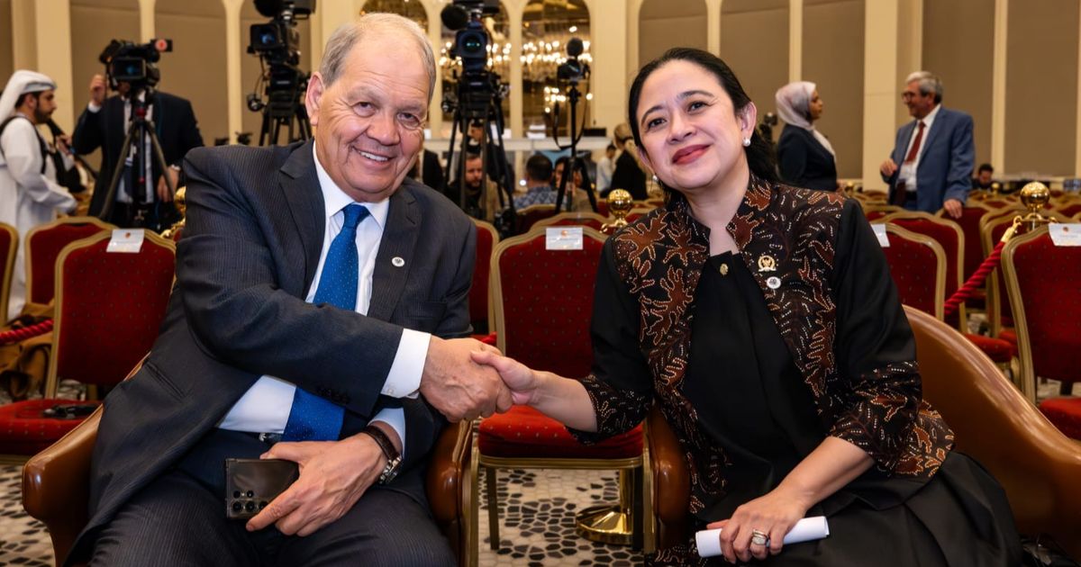 Bertemu Ketua Parlemen Palestina, Puan Tegaskan Dukungan RI Tak Pernah Surut