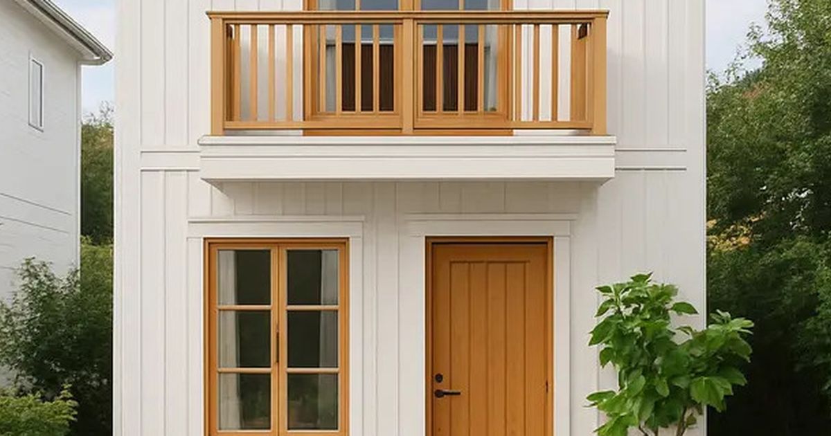 Desain Rumah Minimalis 2 Lantai Sederhana, Inspirasi Hunian Modern di Kampung