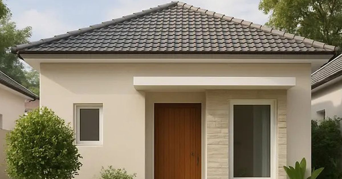Desain Rumah Minimalis Sederhana di Desa yang Asri dan Nyaman