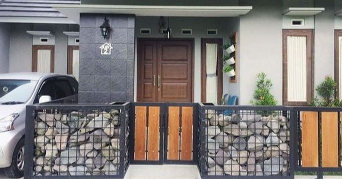 16 Variasi Pagar Tembok Minimalis yang Estetik dan Fungsional
