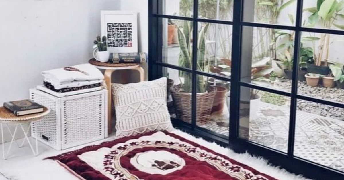 Desain Mushola Minimalis Terbuka untuk Rumah Modern