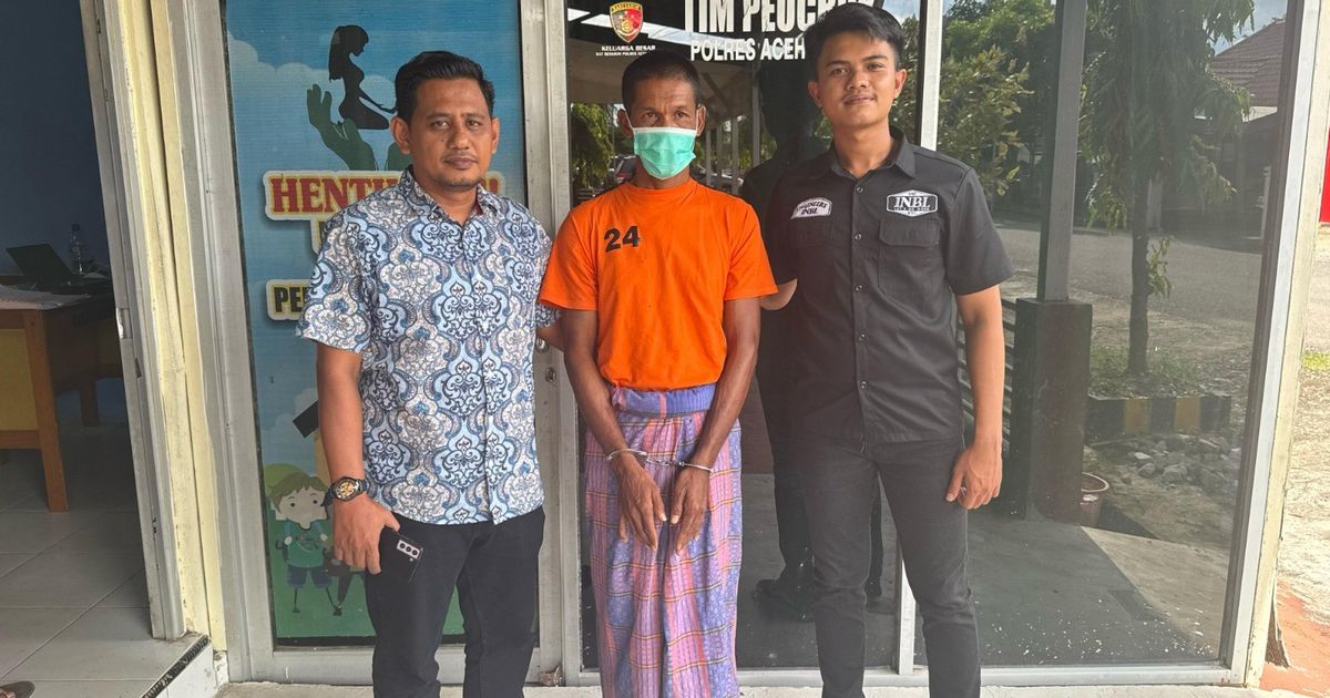 Tega! Pria di Aceh Utara Perkosa Anak Tiri Berkali-kali di Kebun