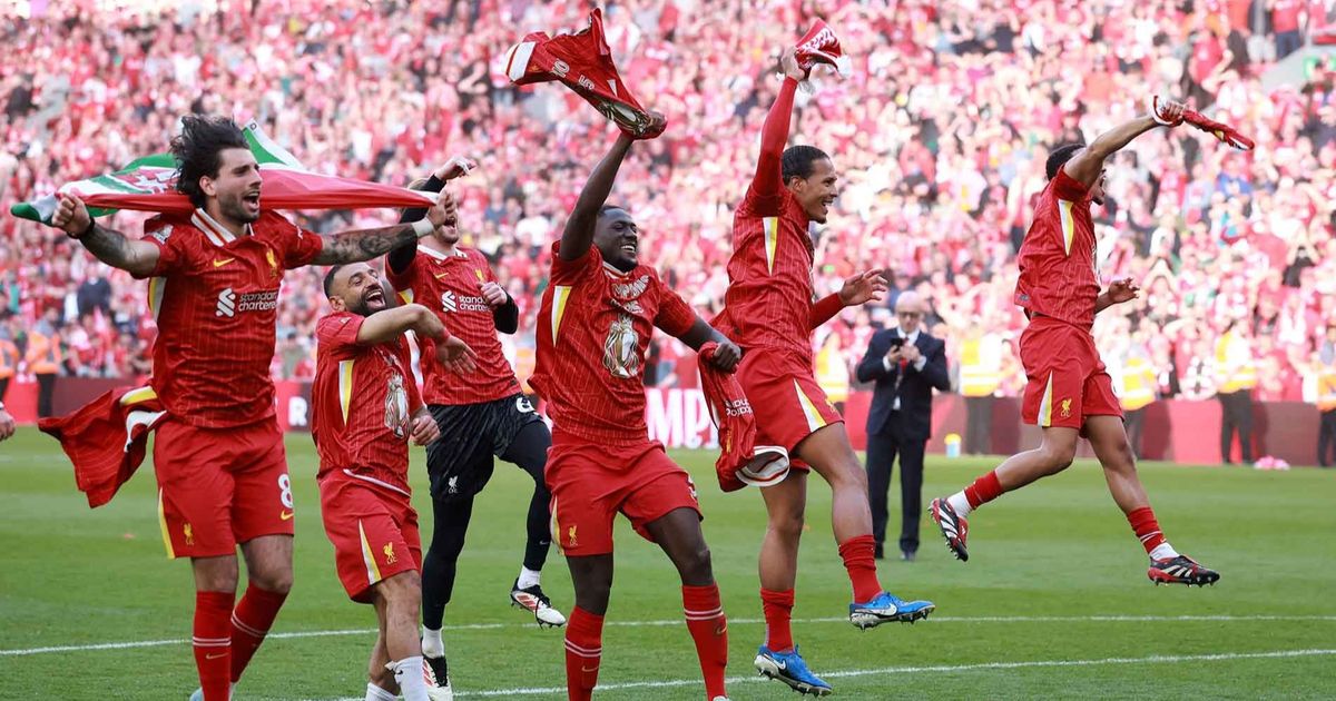 FOTO: Bantai Tottenham Hotspur, Liverpool Juara Liga Primer Inggris 2024-2025