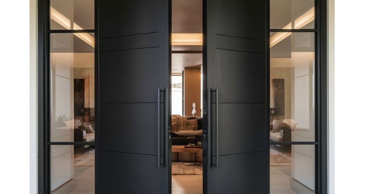 Pintu Besi Minimalis Terbaru, Desain Modern untuk Rumah Idaman