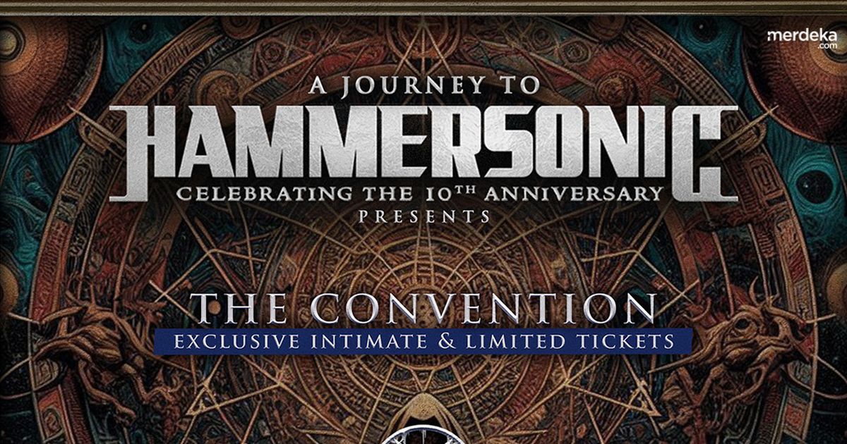 Thy Art Is Murder Jadi Bintang Utama Hammersonic Convention, Rayakan Satu Dekade Kebesaran Metal