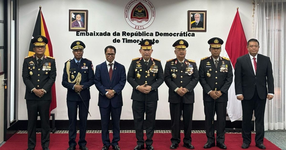 Kapolri Terima Tanda Kehormatan Tertinggi dari Timor Leste