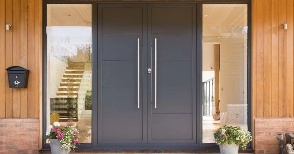 Pintu Besi Minimalis 1 Pintu, Desain Modern untuk Rumah Idaman