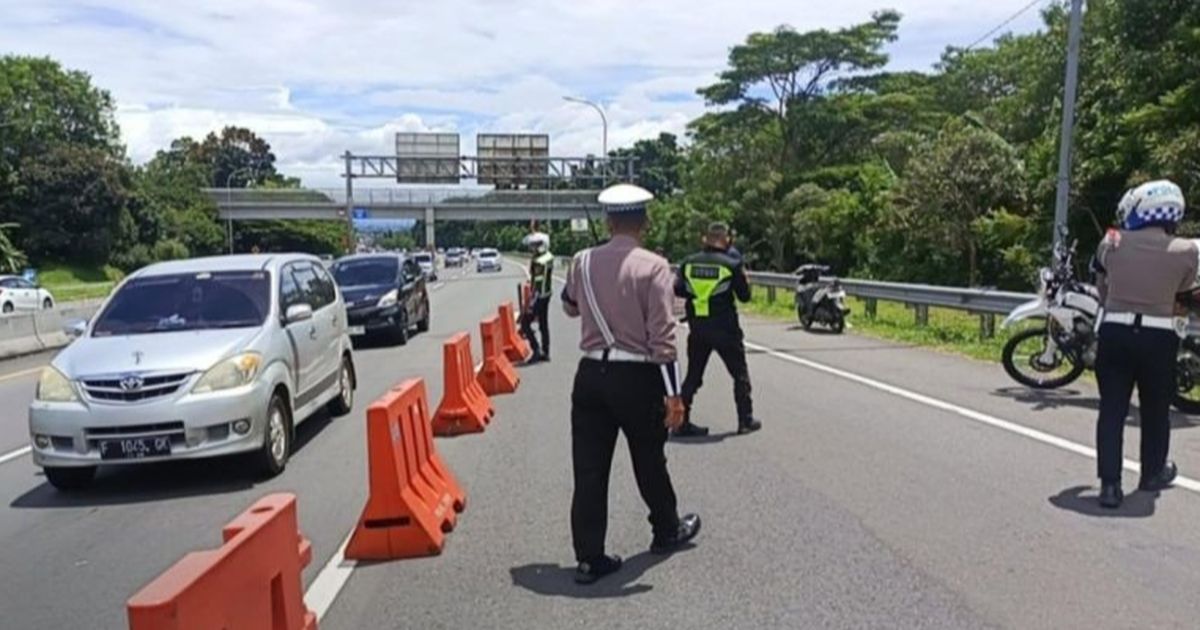 Contraflow Kembali Diterapkan di Tol Jagorawi Arah Puncak Pagi Ini