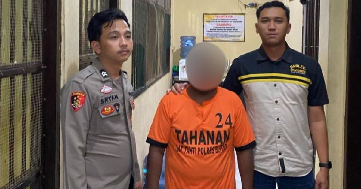 Gara-Gara Rebutan Motor, Pria di Blitar Bacok Kepala Mantan Istri