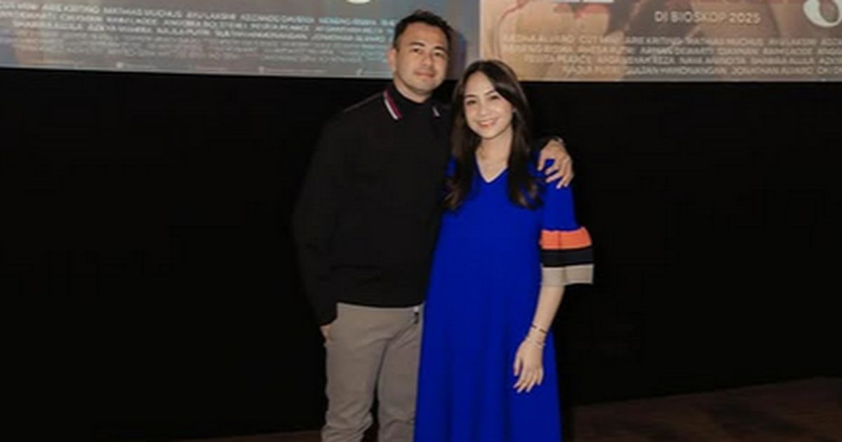 Raffi Ahmad Gandeng Sang Istri Nonton 'Komang', Penampilan Nagita Slavina Pakai Dress Rp12 Juta Ramai Dipuji
