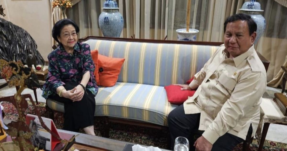 1,5 Jam Bicara Empat Mata, Ini Komitmen Prabowo dan Megawati