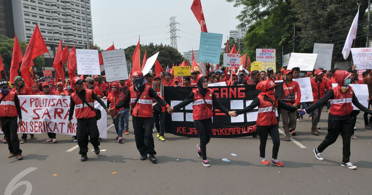 Cerita Asbah Petani Asal Pandeglang Ikut Demo Buruh di Monas: Kami Cuma Ingin Petani Hidup Layak
