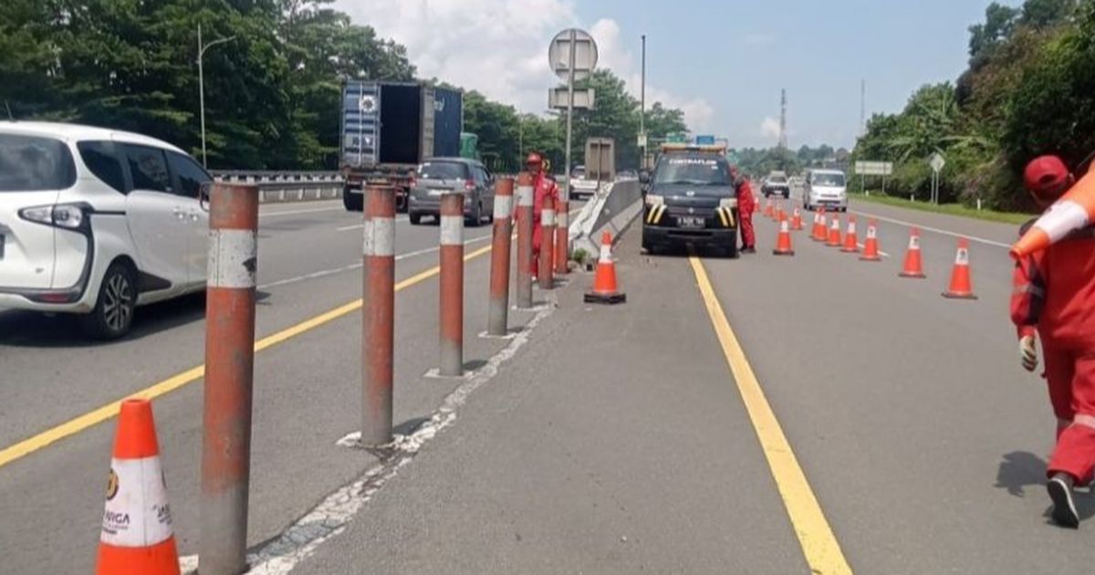 Contraflow Tol Jagorawi KM 44–46 Berlaku Saat Libur Waisak, Ini Rinciannya