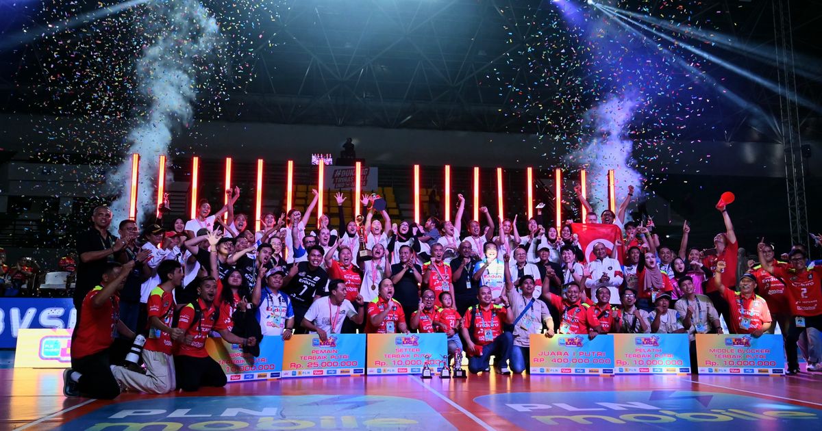 Jakarta Pertamina Enduro Juara Proliga 2025