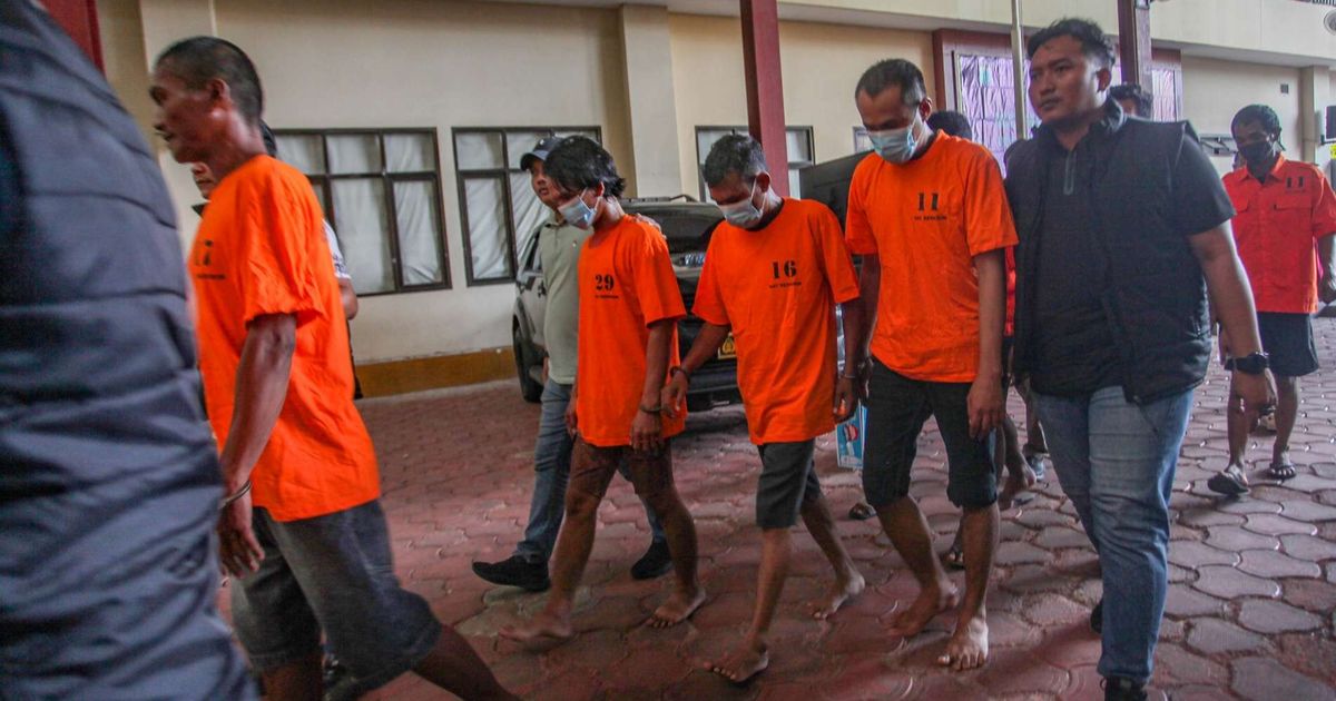FOTO: Polres Jakpus Bekuk Puluhan Terduga Preman yang Bikin Resah, 9 Orang Jadi Tersangka