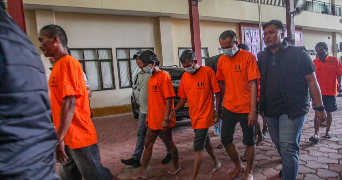 34 Preman Bikin Resah Pelaku Usaha di Kawasan Bisnis dan Pergudangan Tangerang Disikat Polisi
