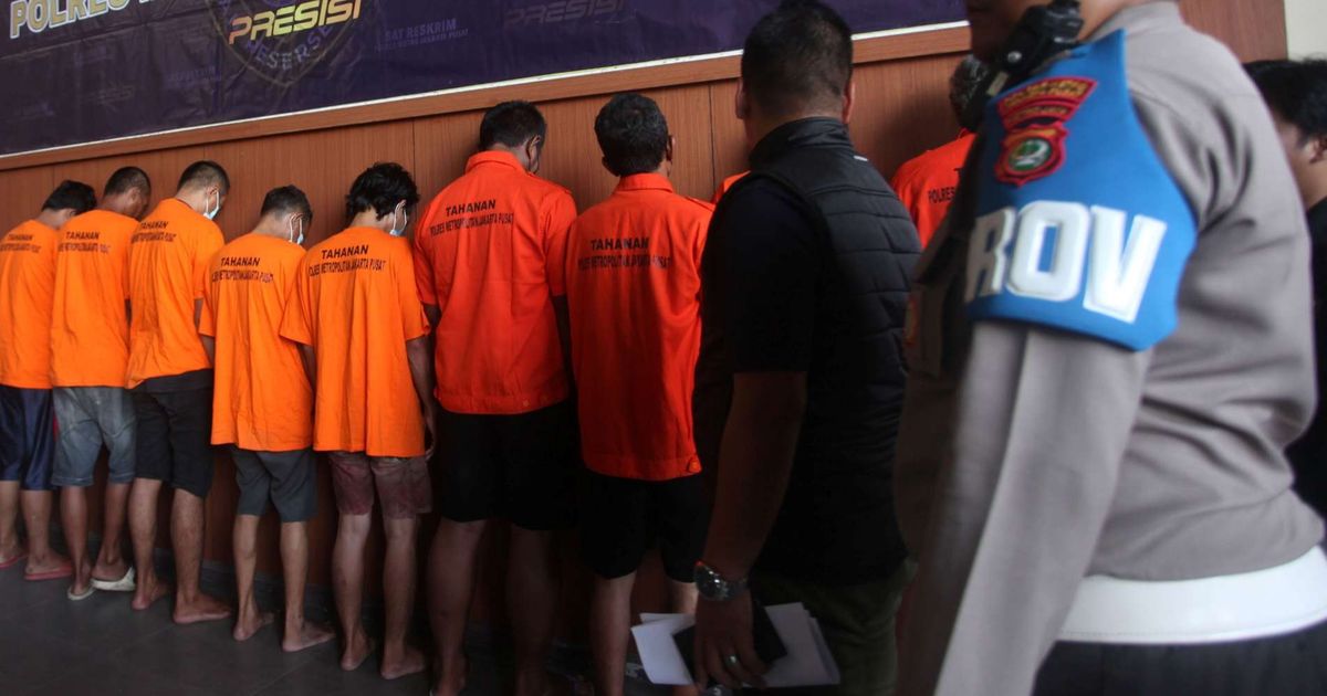 VIDEO: Polisi Bersih-Bersih, Sikat 28 Preman di Jakpus! Ada Anggota dari GRIB Jaya