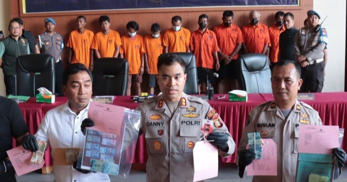 VIDEO: Polisi Tangkap 28 Preman di Operasi Bersih-Bersih, Perlihatkan Bukti Anak Buah Hercules