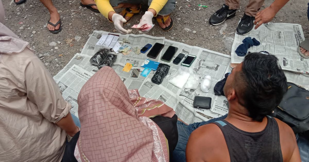 Modus Tiga Kurir Bawa 1,5 Kg Sabu dari Aceh, Disembunyikan di Perut hingga Celana Dalam
