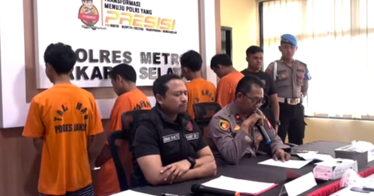 Debt Collector Gadungan di Jaksel Rampas Motor dan Jual Tanpa Surat, Empat Orang Ditangkap