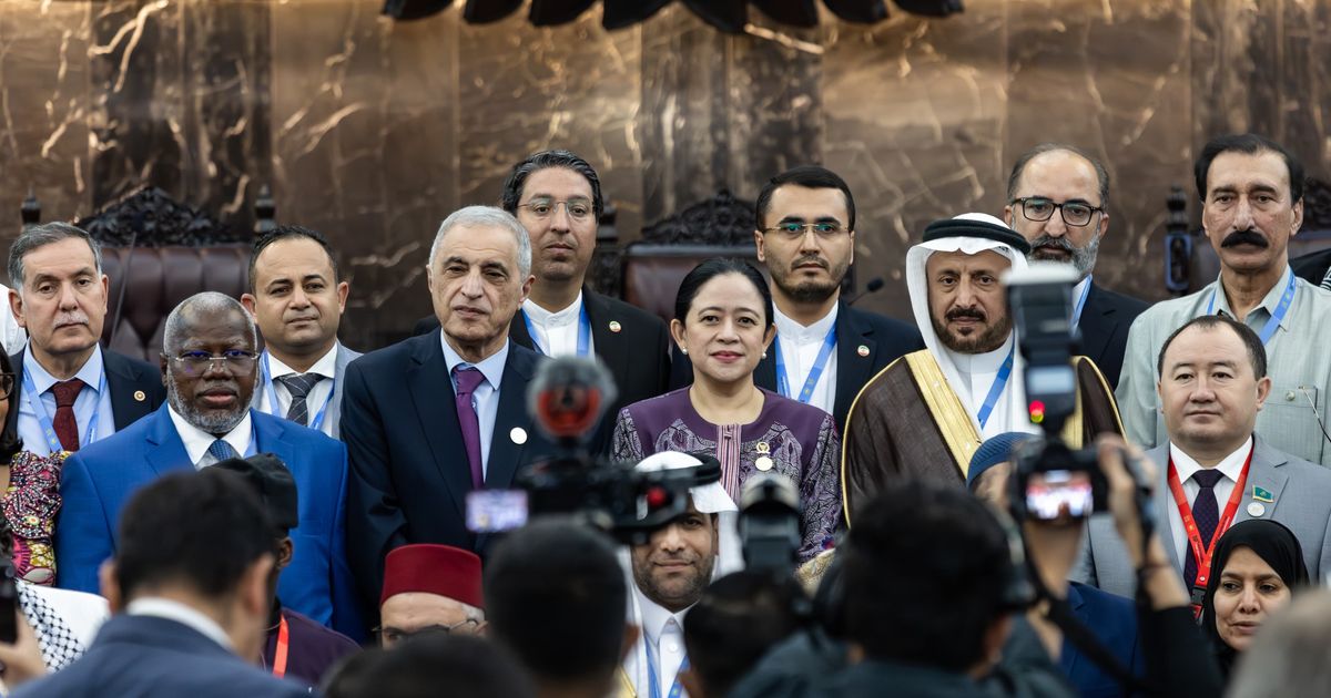 Puan di Depan Parlemen Negara OKI: Saya Ketua DPR Perempuan Pertama Indonesia