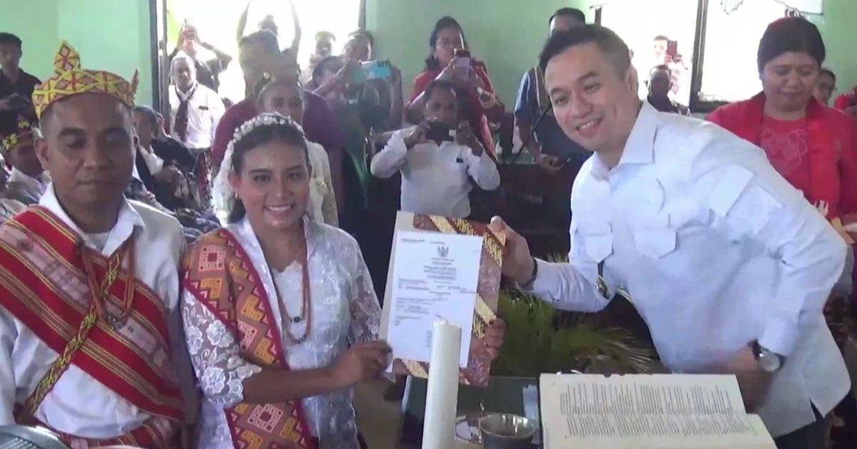 Fakta Nikah Massal di Kupang, Banyak Pasangan Hidup Bersama Tanpa Ikatan Resmi