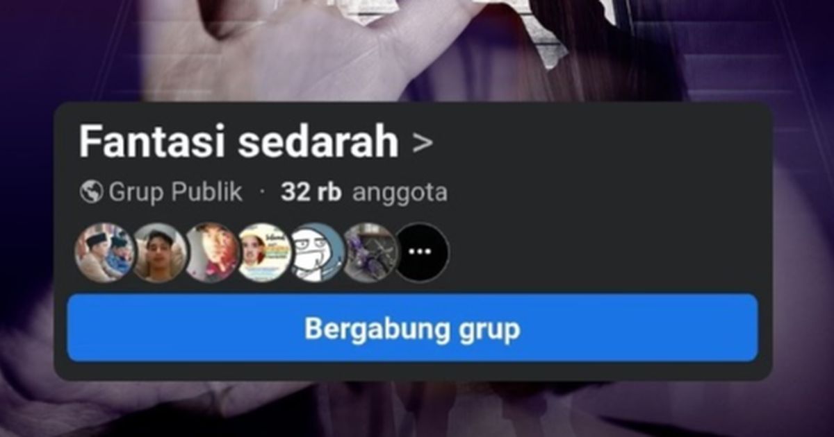 Komdigi Pastikan Grup 'Fantasi Sedarah' di Facebook Sudah Diblokir