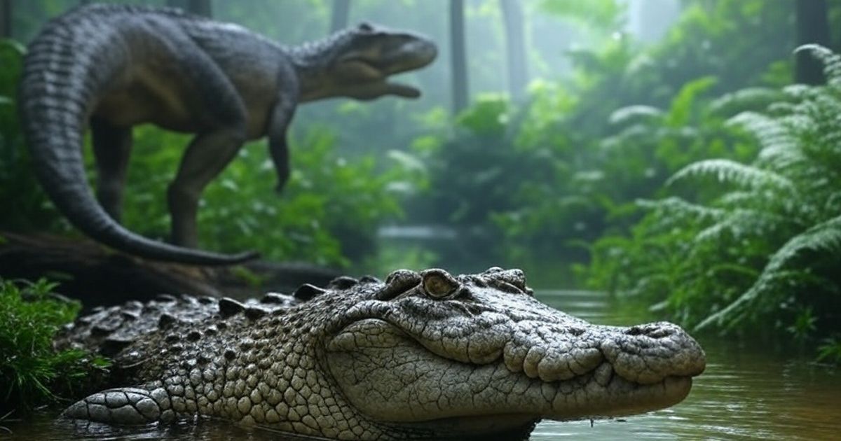 Buaya ini Punya Ukuran Lebih Besar dari Dinosaurus, Segini Berat dan Panjangnya