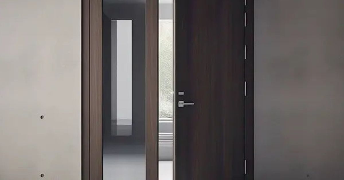 Model Pintu Plat Besi Minimalis Modern Paling Favorit 2025